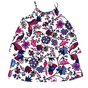 Joe Fresh Two-Tier Floral Dress From Canada LIKE NEW Size 3T